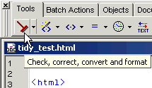  Invoke HTML Tidy 